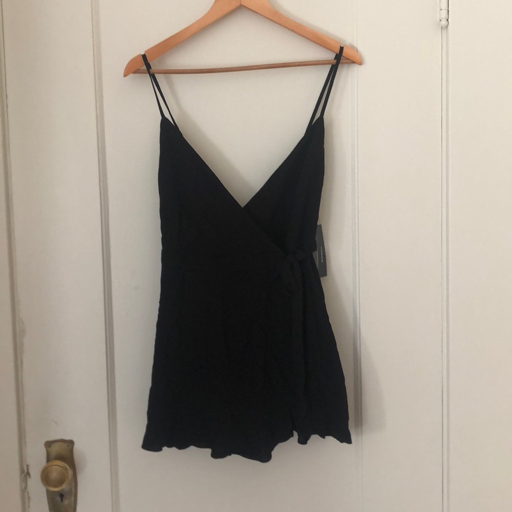 Lulus black mini dress